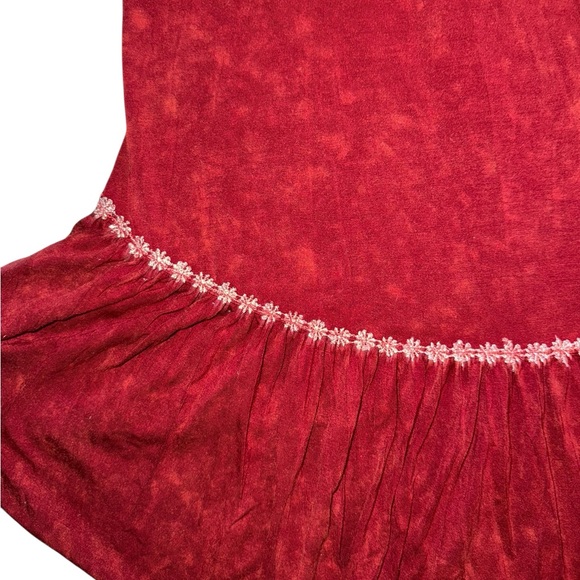 POL Burgundy Sleeveless Button-Down Top - Picture 7 of 9